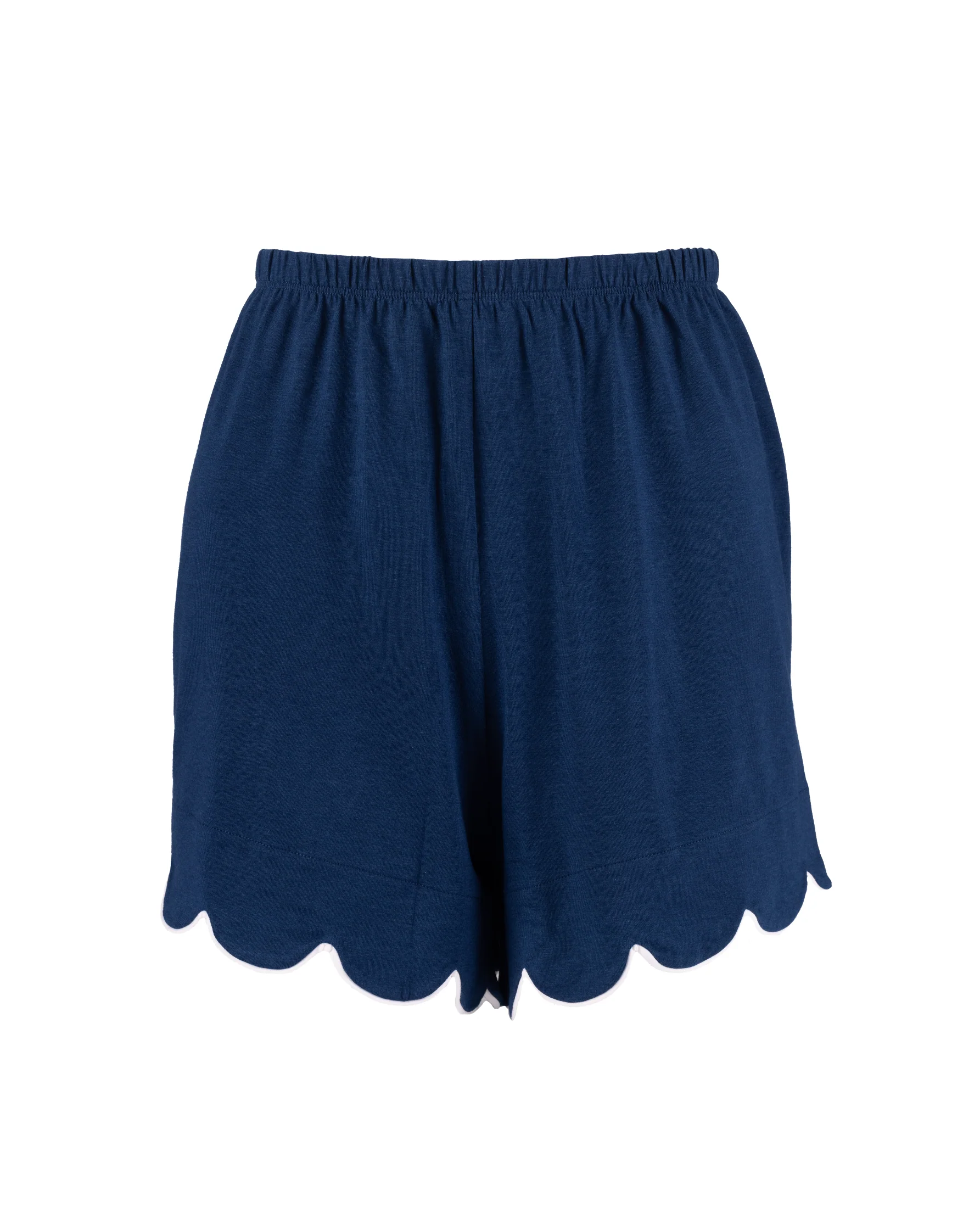 Bamboo Sleepwear Shorts Set (Navy) - Image 7