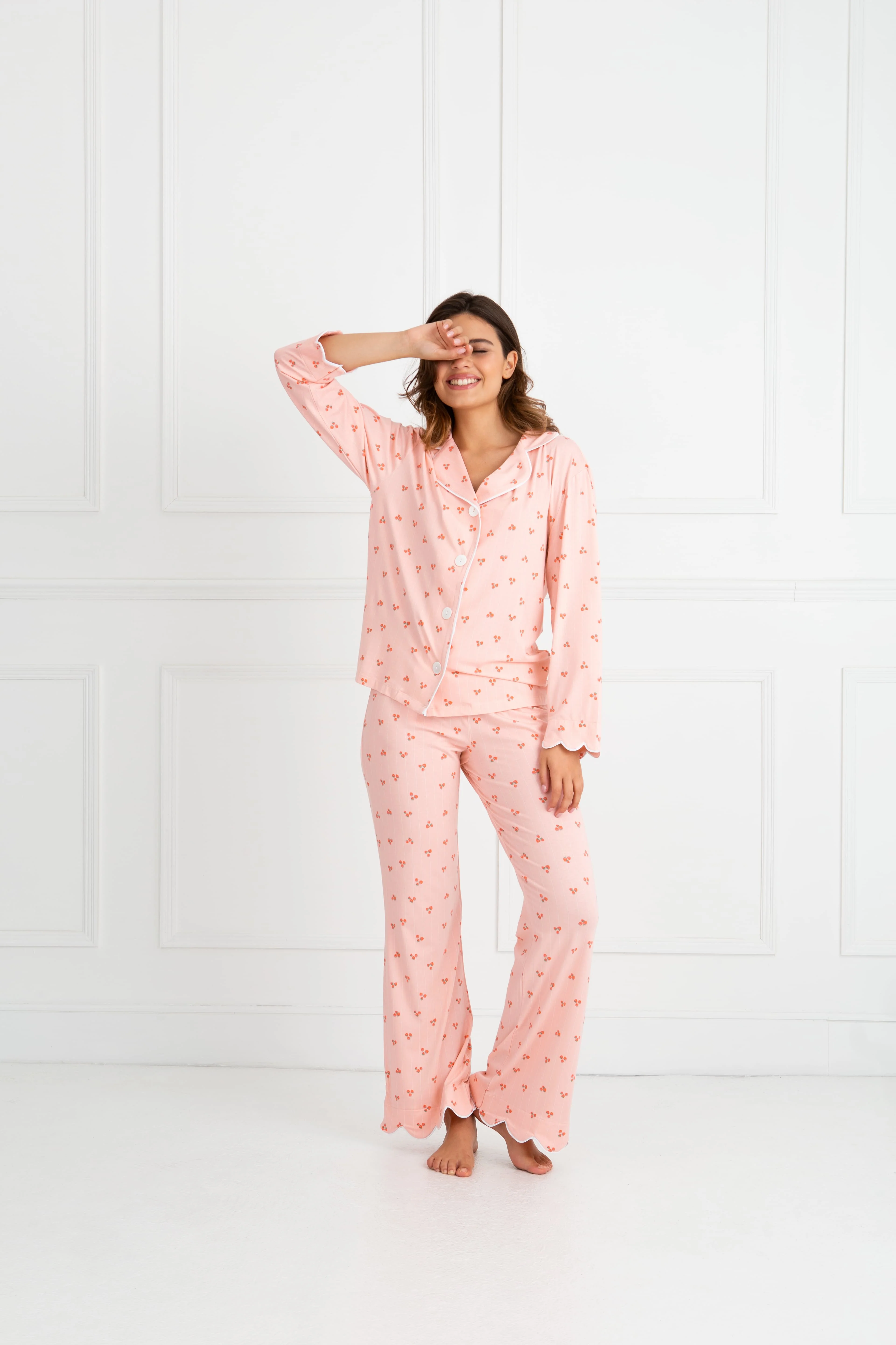 Bamboo Sleepwear (Strawberry Print) - Image 3