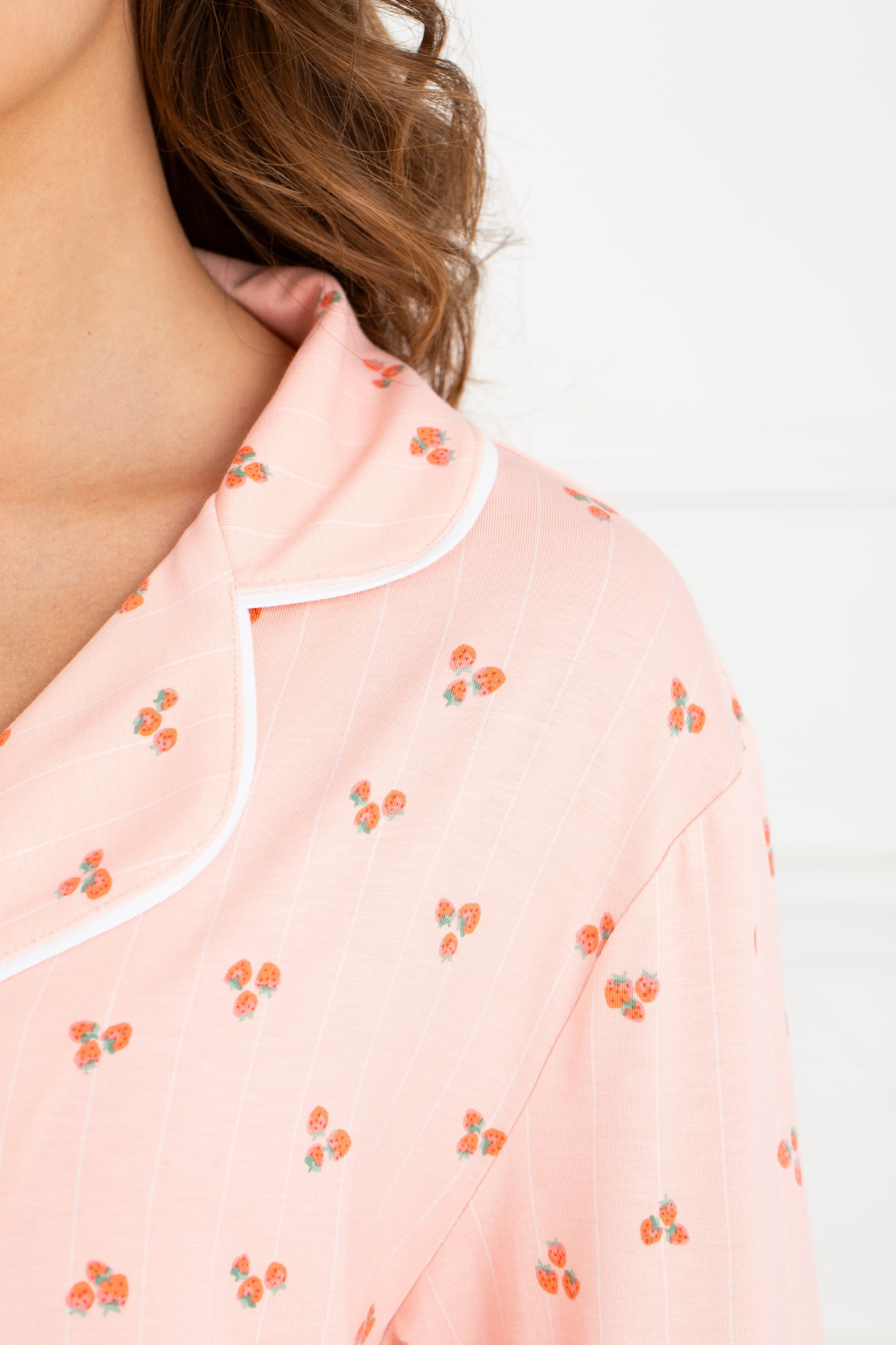 Bamboo Sleepwear (Strawberry Print) - Image 5