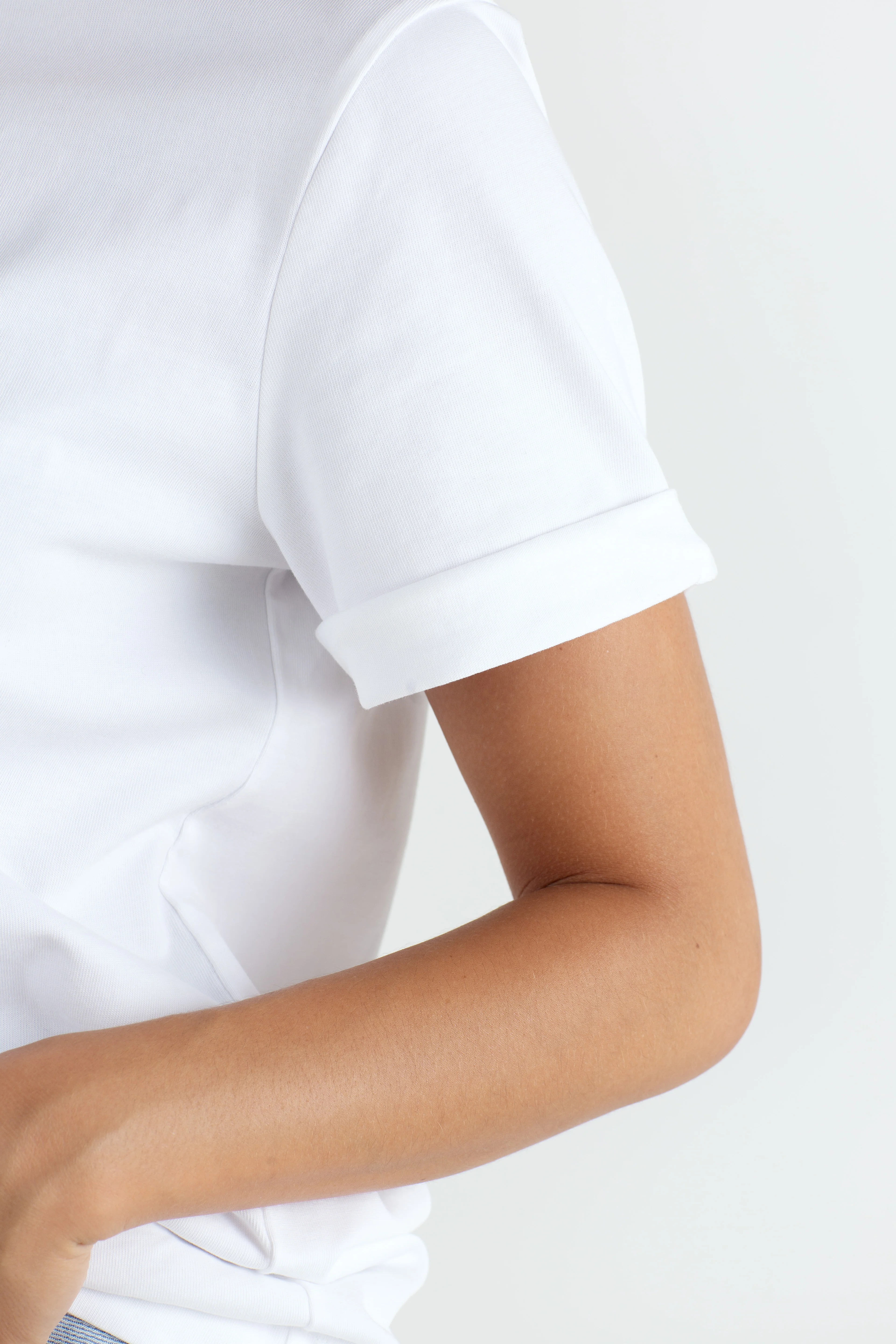 "The Anna" - Boyfriend T-shirt (White) - Image 4