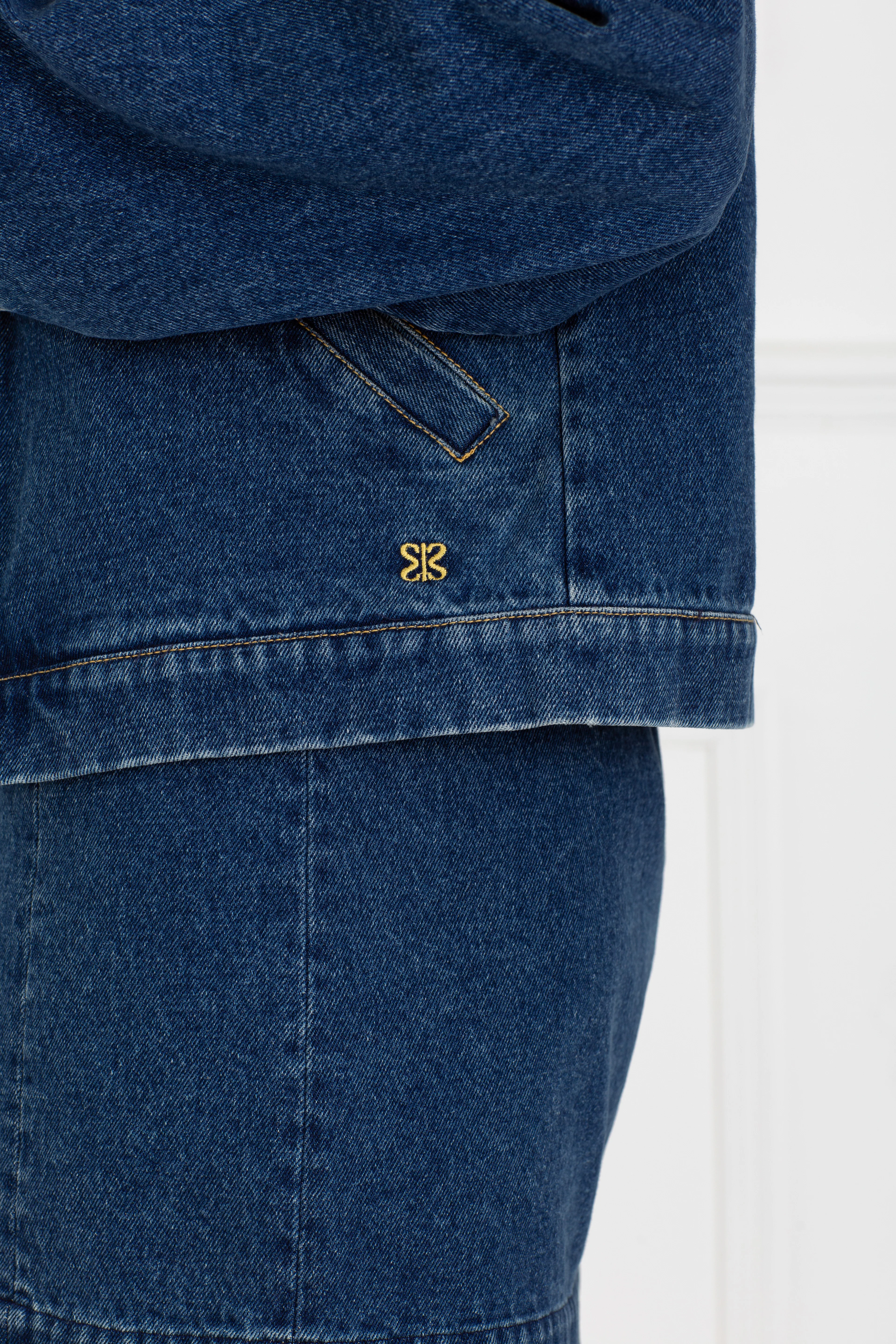 "The Aggie" - Denim Jacket (Blue) - Image 7