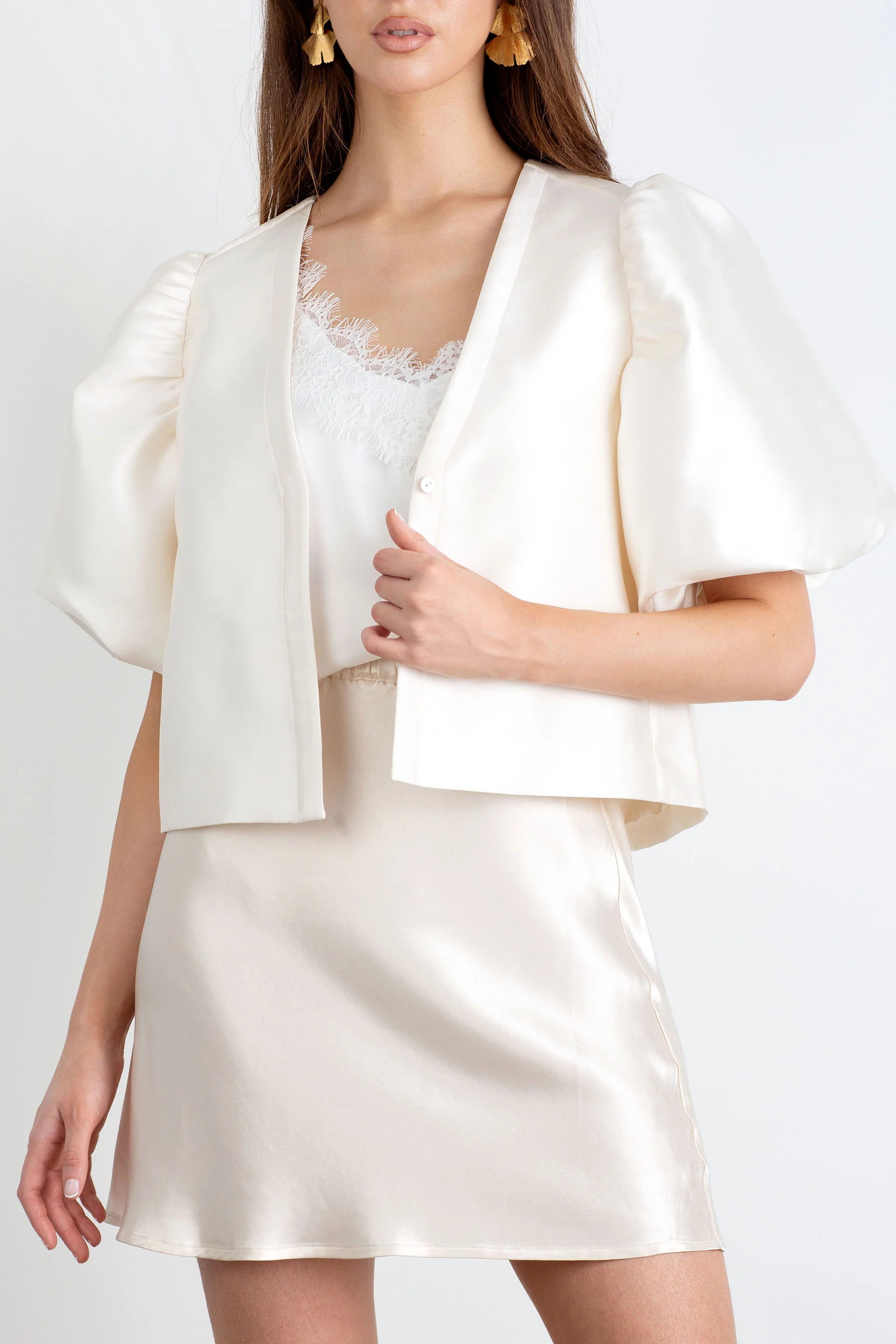 "The Aurora" - Jacket (Cream) - Image 4