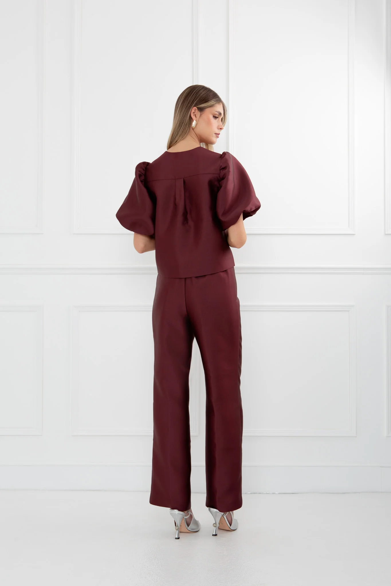 "The Aurora" - Trouser (Plum) - Image 4