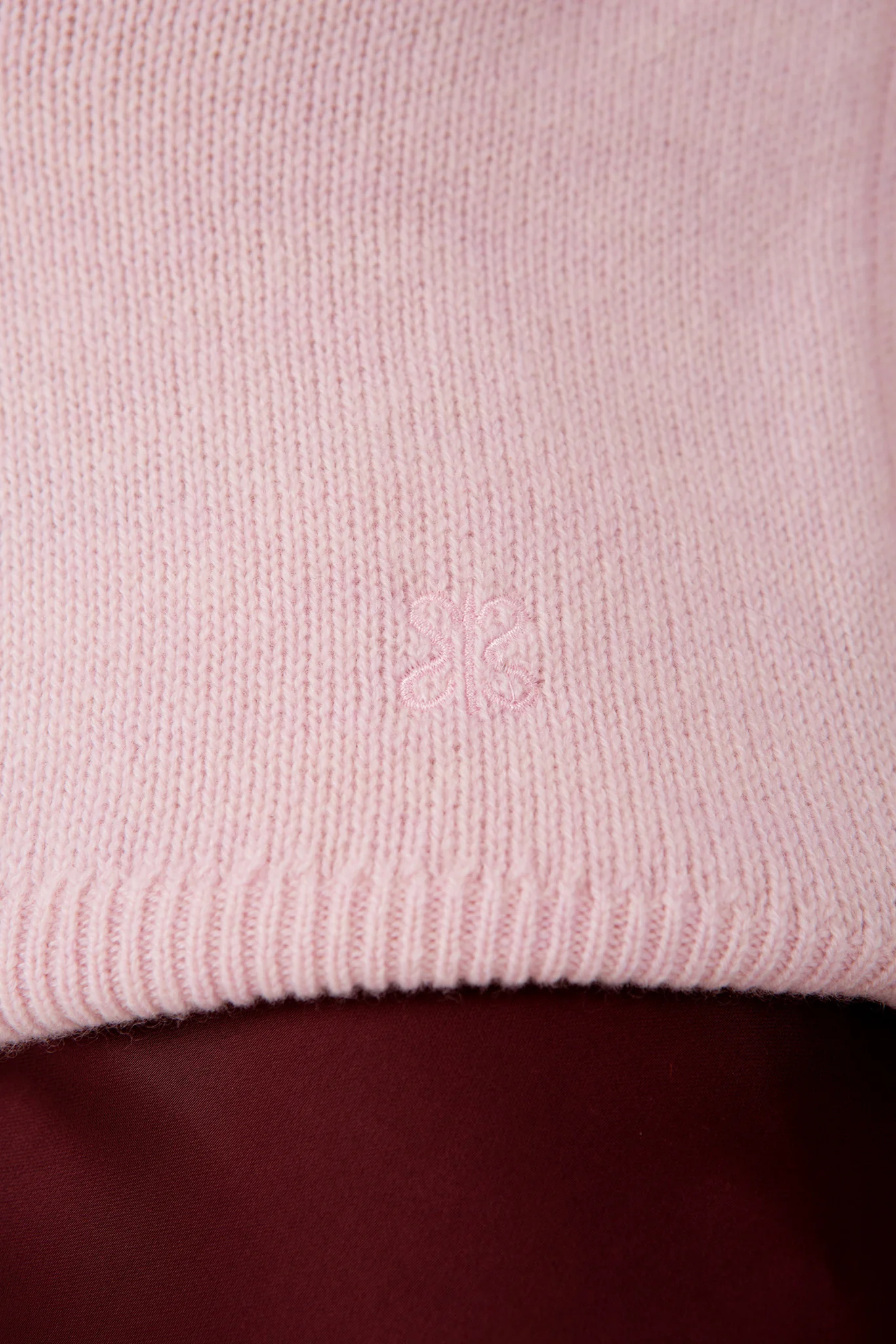 "The Lily" - Cashmere Bow Back Sweater (Soft Pink) - Image 8