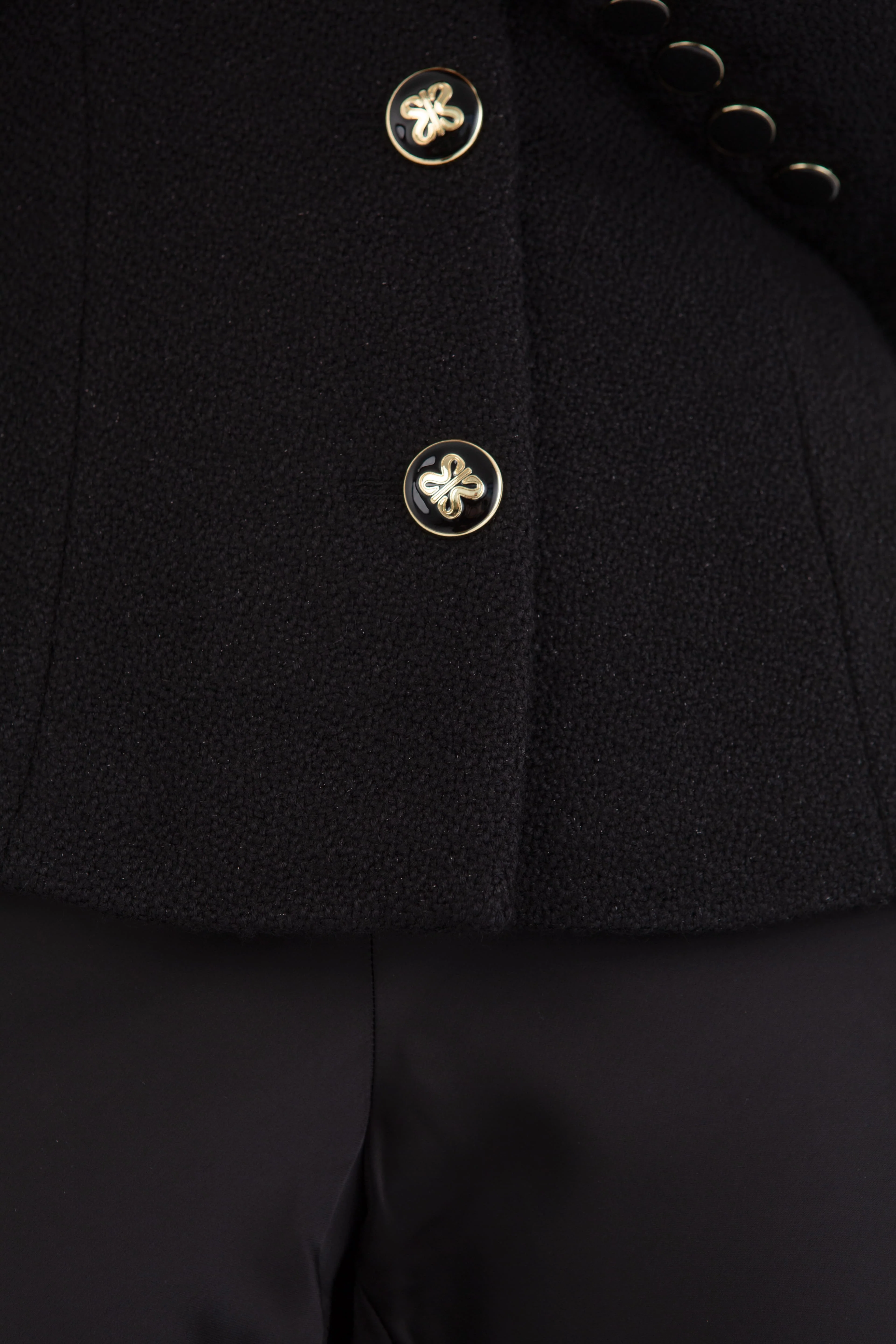 "The Ruby" - Sweetheart Blazer (Black) - Image 8