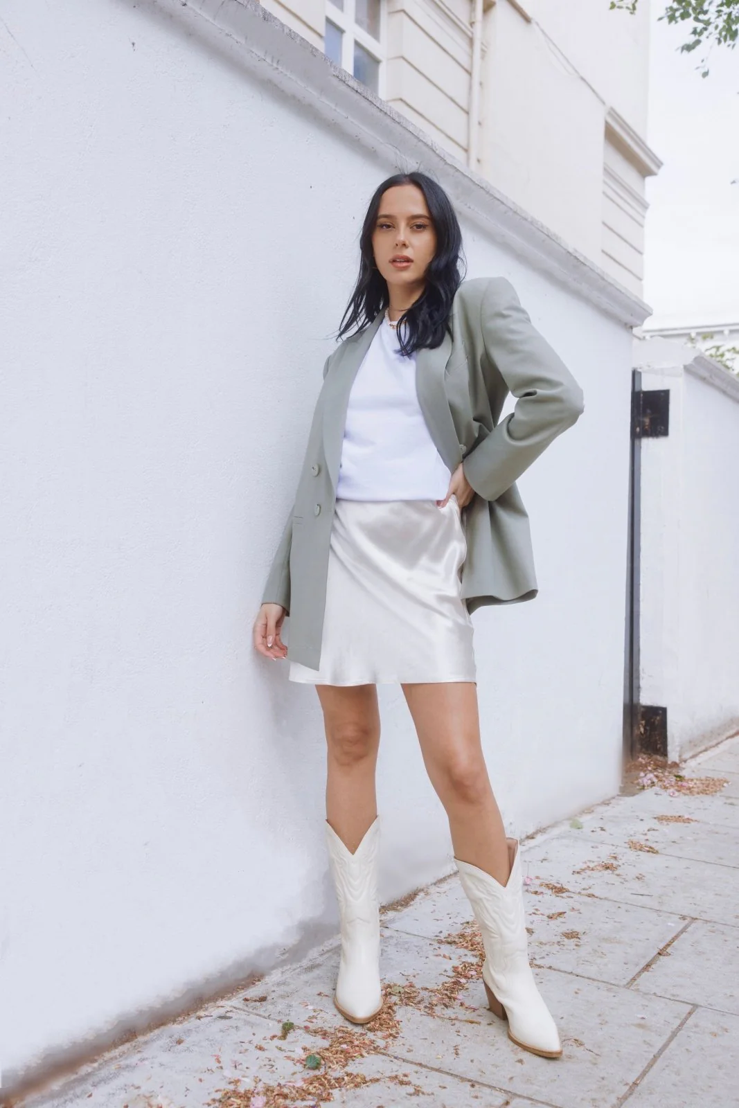 "The Tori" - Blazer (Khaki) - Image 3