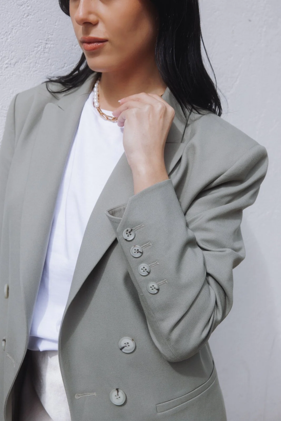 "The Tori" - Blazer (Khaki) - Image 4